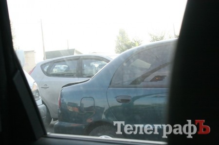 На остановке «Улица Советской Армии» столкнулись маршрутка и Daewoo (ФОТО)