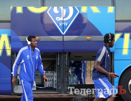 ФУТБОЛ. Кубок Украины. «Динамо» уже в Кременчуге. (Фото, видео).