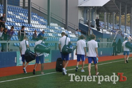 ФУТБОЛ. Кубок Украины. «Динамо» уже в Кременчуге. (Фото, видео).