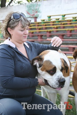 В Кременчуг за медалями съехались собаки
