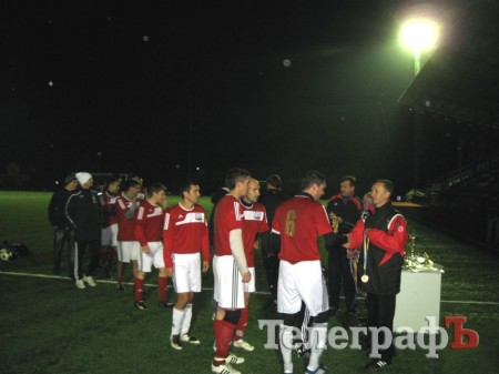 ФУТБОЛ. Чемпионат Кременчугского района. "Дрим Тим" выиграл "золотой" матч.