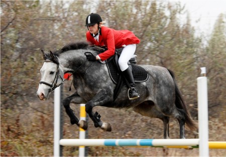 КОННЫЙ СПОРТ. Открытый кубок «Silver Foal». Триумф Оксаны Андреевой.