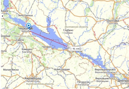  Карта Yandex.ru