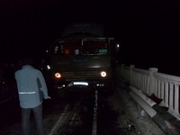  ДТП на мосту через речку Сула 27 ноября 2011г.