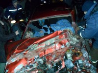  ДТП на мосту через речку Сула 27 ноября 2011г.