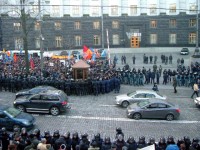  Акция протеста чернобыльцев перед Кабмином