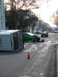  ДТП на перекрестке ул.Октябрьская и ул.Победы
