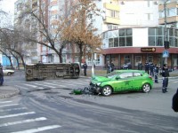  ДТП на перекрестке ул.Октябрьская и ул.Победы