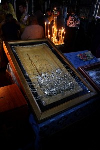 В Кременчуг привезли икону Святого апостола Андрея Первозванного