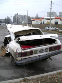 "Toyota Camry" и "Волга"