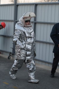 На складах табачной фабрики прошли учения: по легенде взорвалась газовая котельная (ФОТО, ВИДЕО)