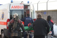 На складах табачной фабрики прошли учения: по легенде взорвалась газовая котельная (ФОТО, ВИДЕО)