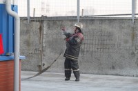 На складах табачной фабрики прошли учения: по легенде взорвалась газовая котельная (ФОТО, ВИДЕО)