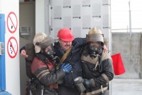 На складах табачной фабрики прошли учения: по легенде взорвалась газовая котельная (ФОТО, ВИДЕО)