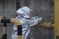 На складах табачной фабрики прошли учения: по легенде взорвалась газовая котельная (ФОТО, ВИДЕО)