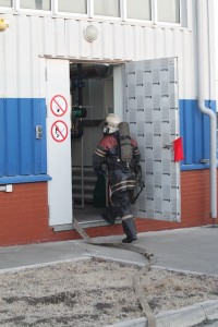 На складах табачной фабрики прошли учения: по легенде взорвалась газовая котельная (ФОТО, ВИДЕО)