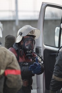 На складах табачной фабрики прошли учения: по легенде взорвалась газовая котельная (ФОТО, ВИДЕО)