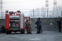 На складах табачной фабрики прошли учения: по легенде взорвалась газовая котельная (ФОТО, ВИДЕО)