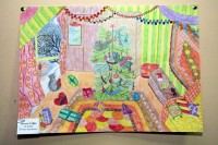 Выставка детского рисунка "Різдвяна феєрія"