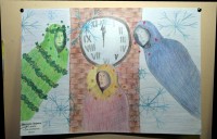 Выставка детского рисунка "Різдвяна феєрія"