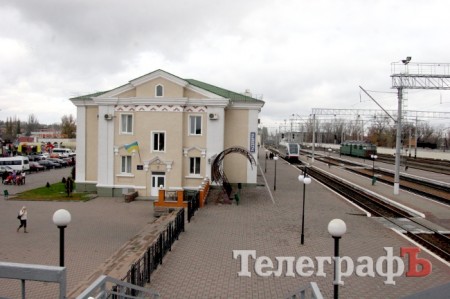 Кременчугский железнодорожный вокзал посоревнуется в конкурсе на лучшее праздничное оформление