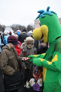 В Кременчуге открыли главную елку (ФОТОРЕПОРТАЖ)