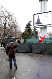 В Кременчуге открыли главную елку (ФОТОРЕПОРТАЖ)