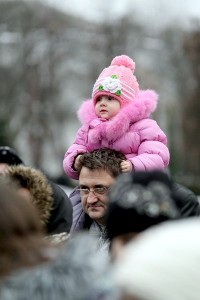 В Кременчуге открыли главную елку (ФОТОРЕПОРТАЖ)