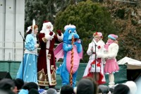 В Кременчуге открыли главную елку (ФОТОРЕПОРТАЖ)