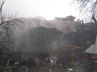 Ночью в Крюкове на пожаре обнаружен труп неизвестного