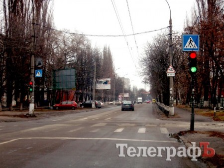 Внимание: в Кременчуге работал опасный светофор (ФОТО)