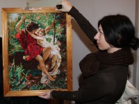 В Крюкове открылась выставка работ художественной вышивки (ФОТО)