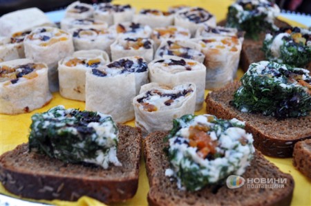 На празднике сала в Полтаве презентовали "суши-сало"