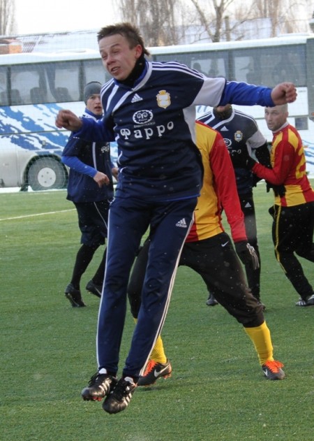 ФУТБОЛ.  Контрольный матч. «Кремень» - «Звезда» (Кировоград) 1:2.