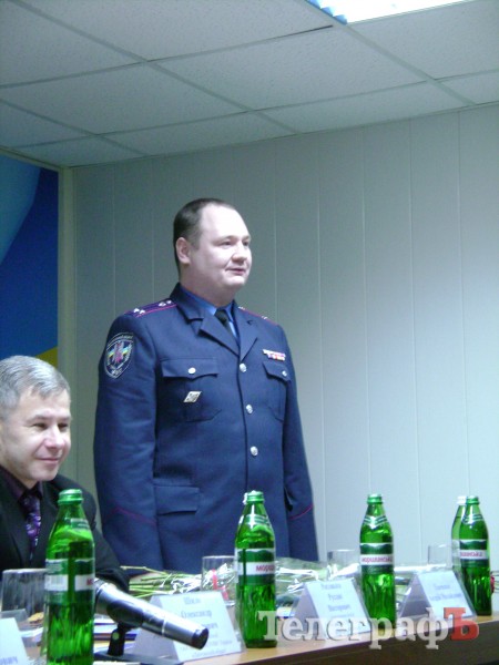 В Кременчуге новый начальник милиции – киевский УБОПовец Андрей Ткаченко