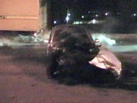 ДТП на путепроводе возле Пивзавода