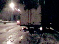 ДТП на путепроводе возле Пивзавода