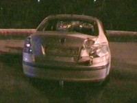 ДТП на путепроводе возле Пивзавода