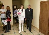 В Кременчуге 14 февраля расписались три пары (ФОТО,ВИДЕО)