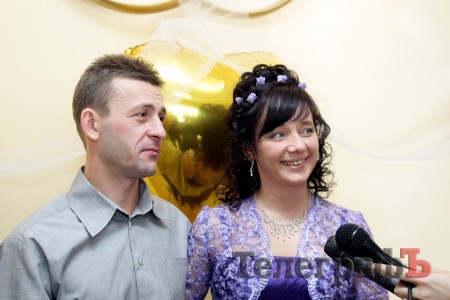 В Кременчуге 14 февраля расписались три пары (ФОТО,ВИДЕО)