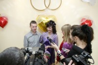 В Кременчуге 14 февраля расписались три пары (ФОТО,ВИДЕО)