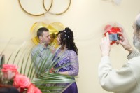 В Кременчуге 14 февраля расписались три пары (ФОТО,ВИДЕО)