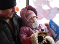 "Маршрутка любви" возила кременчужан за поцелуй (ФОТО, ВИДЕО)