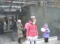 "Маршрутка любви" возила кременчужан за поцелуй (ФОТО, ВИДЕО)