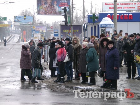 Маршрутки в Крюков пока через мост не едут