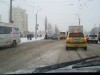 Из-за аварии в районе улицы Советской армии остановлено движение троллейбусов