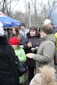 В Кременчуге отпраздновали Масленицу (ФОТО, ВИДЕО)