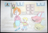 Безопасность дорожного движения глазами детей (ФОТО)