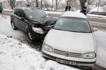 В Кременчуге столкнулись Volkswagen Golf и Ford Kuga. Есть пострадавшие (ФОТО)
