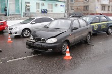 В Кременчуге столкнулись 4 машины (ФОТО, ВИДЕО)